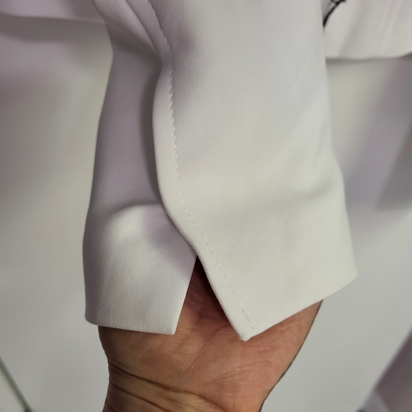 Zara NWOT Women's White Double-Breasted Jacket - Picture 5 of 8